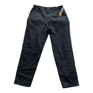 Lee side elastic at the waist women’s Size 16 Medium Black Jeans